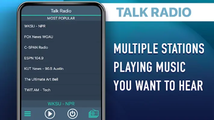 Talk Radio Favorites android App screenshot 0