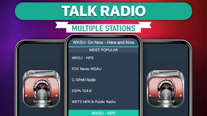 Talk Radio Favorites android App screenshot 2